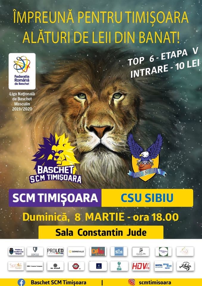 BC SCM Timisoara - CSU Sibiu