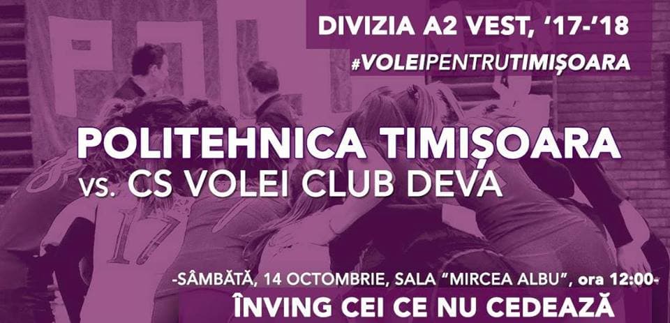 CSU Politehnica Timisoara - CS Volei Club Deva