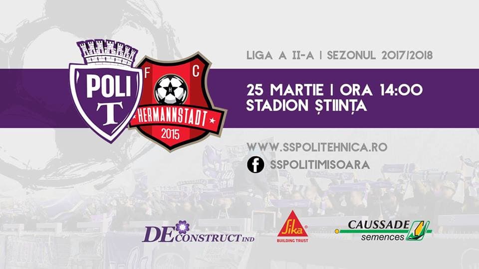 ASU Politehnica Timisoara - FC Hermannstadt
